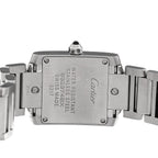 Stainless Steel 20mm Tank Francaise Quartz Watch