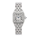 Stainless Steel Diamond 22mm Panthere Quartz Watch