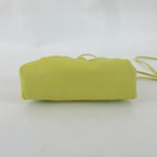 Bottega Veneta bright yellow mini pouch clutch bag