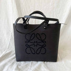 Loewe Anagram jacquard canvas tote bag