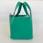 Hermès Picotin Lock 18 Taurillon Maurice Vert Jade Bag