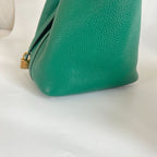 Hermès Picotin Lock 18 Taurillon Clemence Vert Vertigo Bag