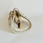 Louis Vuitton Epanoui PM cream leather tote bag