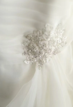 Charming Spaghetti Straps White Irregular Satin Organza Mermaid Princess Wedding Dress Long Bridal Gowns