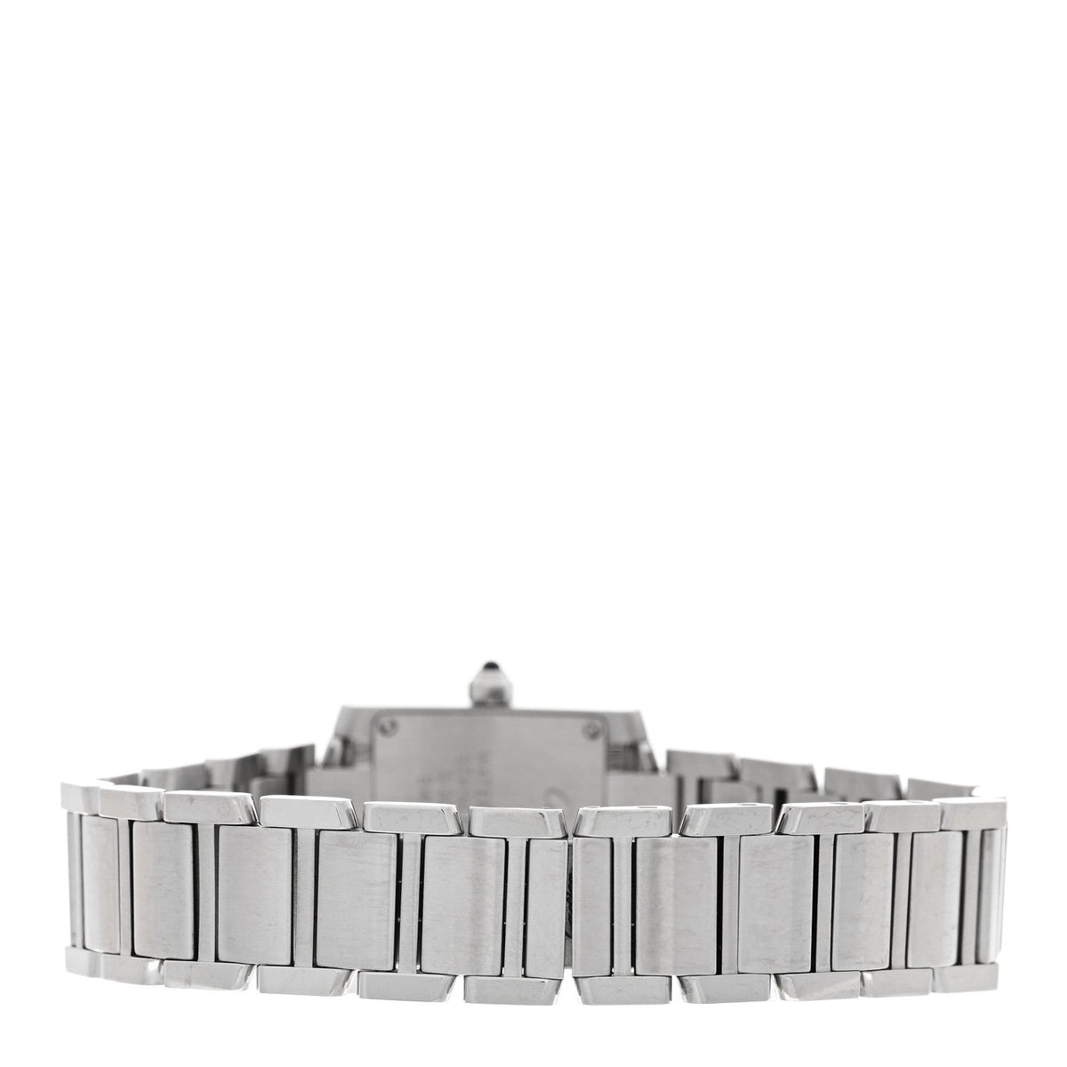Stainless Steel 20mm Tank Francaise Quartz Watch