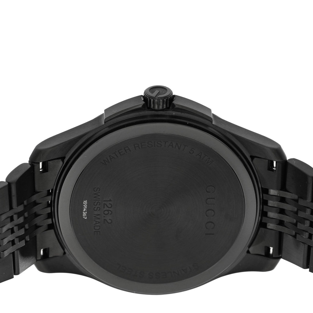 PVD Stainless Steel 44mm G-Timeless Quartz Watch Black