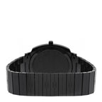 PVD Stainless Steel 38mm Grip Quartz Watch Black