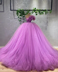 puffy prom dress, tulle prom dresses, ball gown quinceanera dress   fg2056