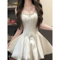 Sparkling diamond halter dress, princess dress G004