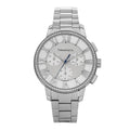 Stainless Steel Diamond Bezel 36mm Atlas Dome Chronograph Quartz Watch