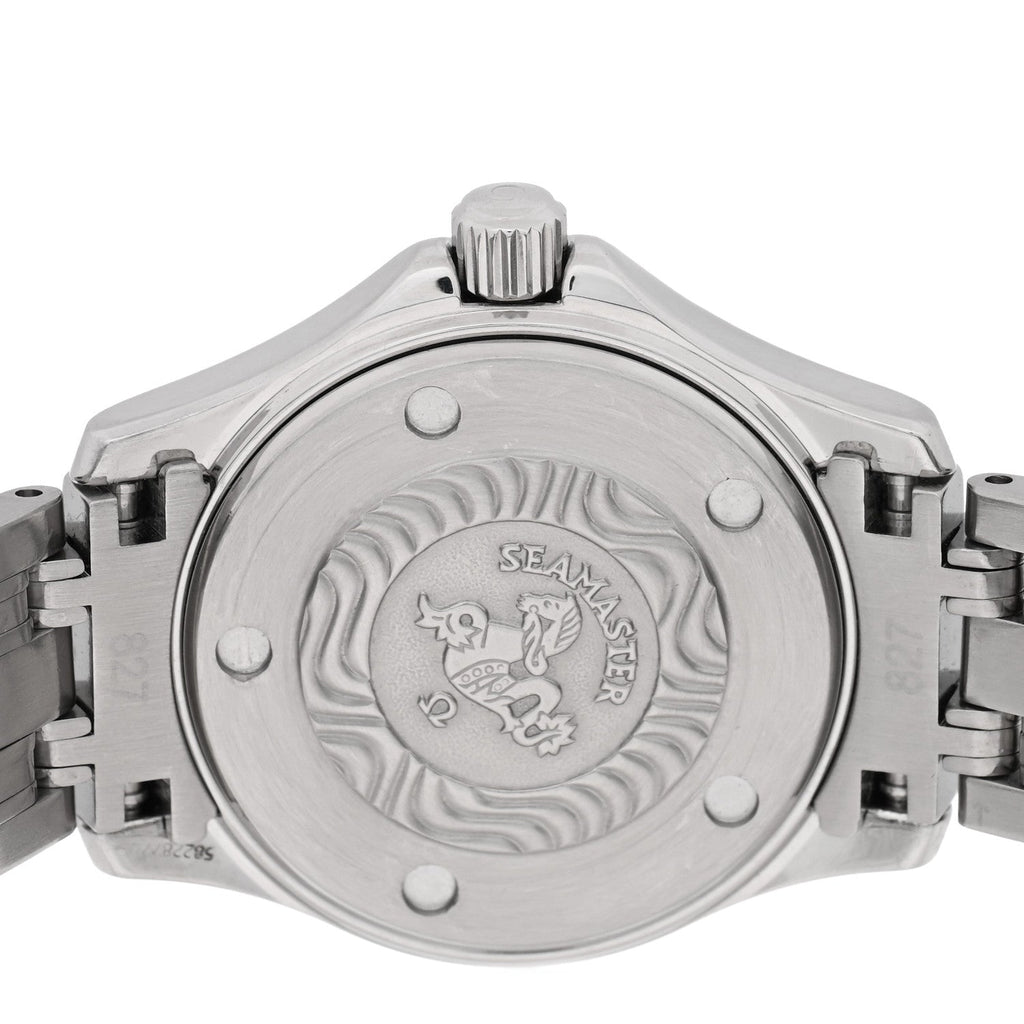 Stainless Steel 28mm Seamaster 120M Quartz Watch Blue 2571.81.00