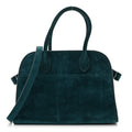 Suede Soft Margaux 10 Bag Teal Green