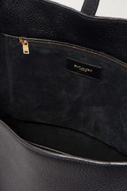 SAINT LAURENT Le 5 à 7 textured-leather tote