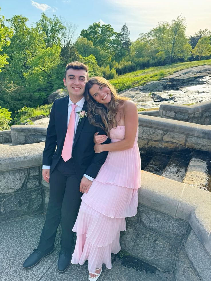 Pink multi layer Prom/Formal Dress Evening Gowns