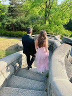 Pink multi layer Prom/Formal Dress Evening Gowns
