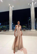 Elegant Strapless Dress Women Sexy Prom Evening Party Fashion Gown