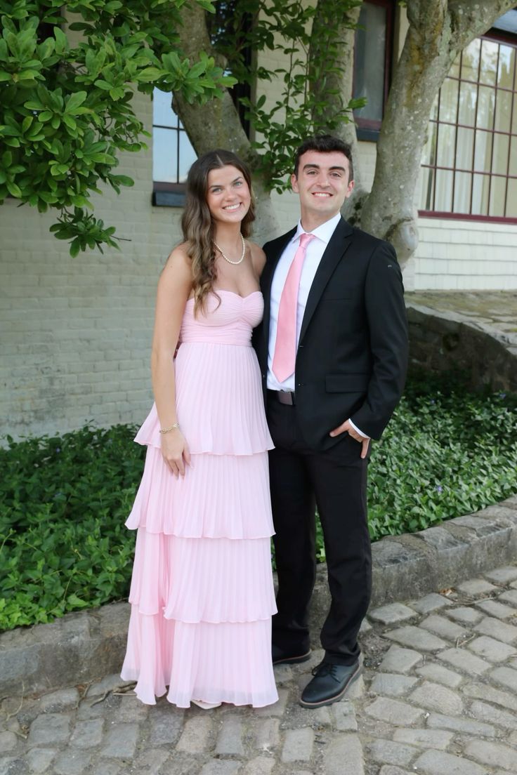 Pink multi layer Prom/Formal Dress Evening Gowns