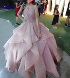 Ball Gown Long Evening Prom Dresses Party Custom Prom Dresses