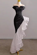 Prom Gown with Sequins Sparkly Formal Dresses
