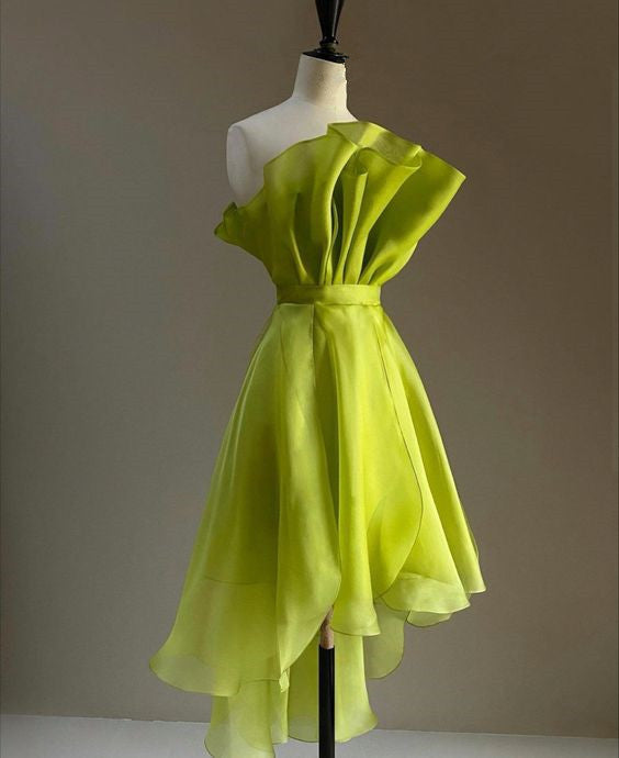 Beautiful Green Dress Short Party Gown Homecoming Dress