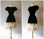 Black Short Party Gown Homecoming Dress