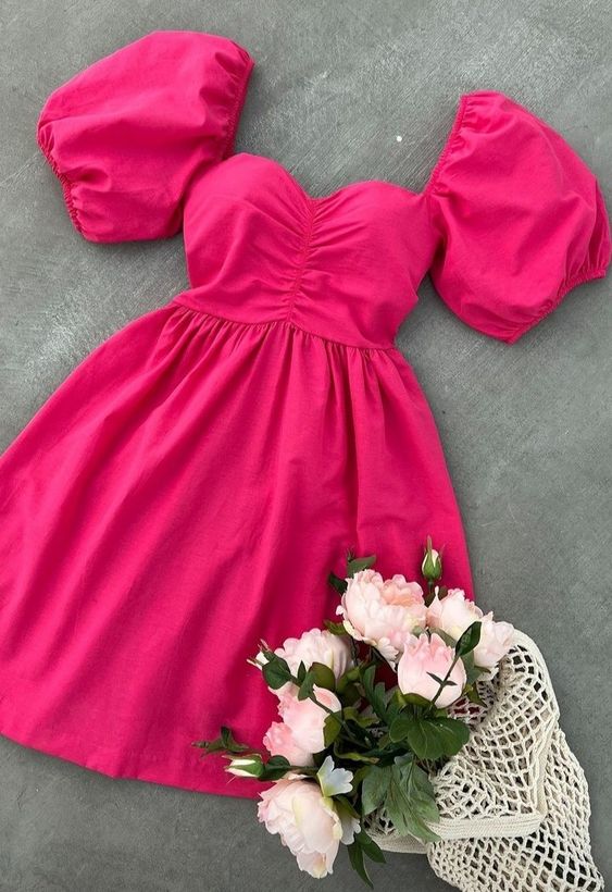 A line Short Party Dress Lady Fashion Homecoming Gown