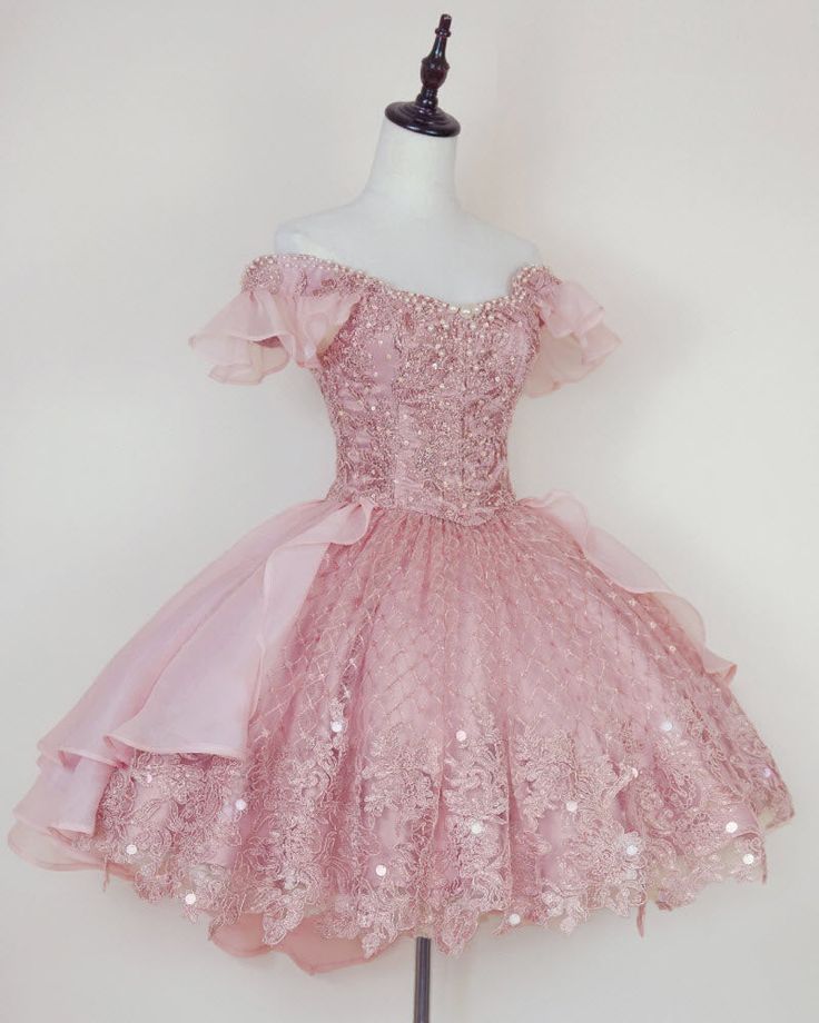 Lace Homecoming Gown with Beading Princess Off the Shoulder Hoco Dress