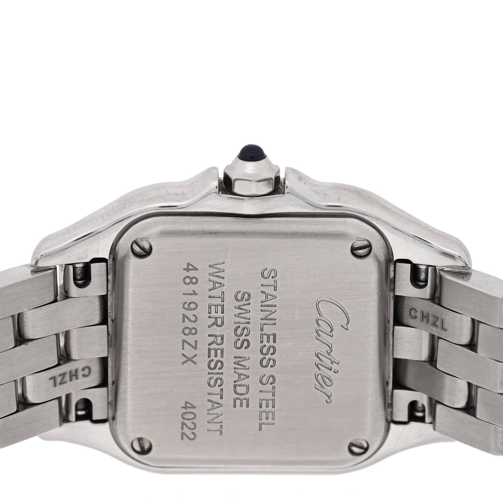 Stainless Steel Diamond 22mm Panthere Quartz Watch