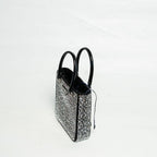 Prada Small satin tote bag with crystals
