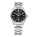Stainless Steel 39mm Carrera Caliber 5 Automatic Watch Black WBN2113