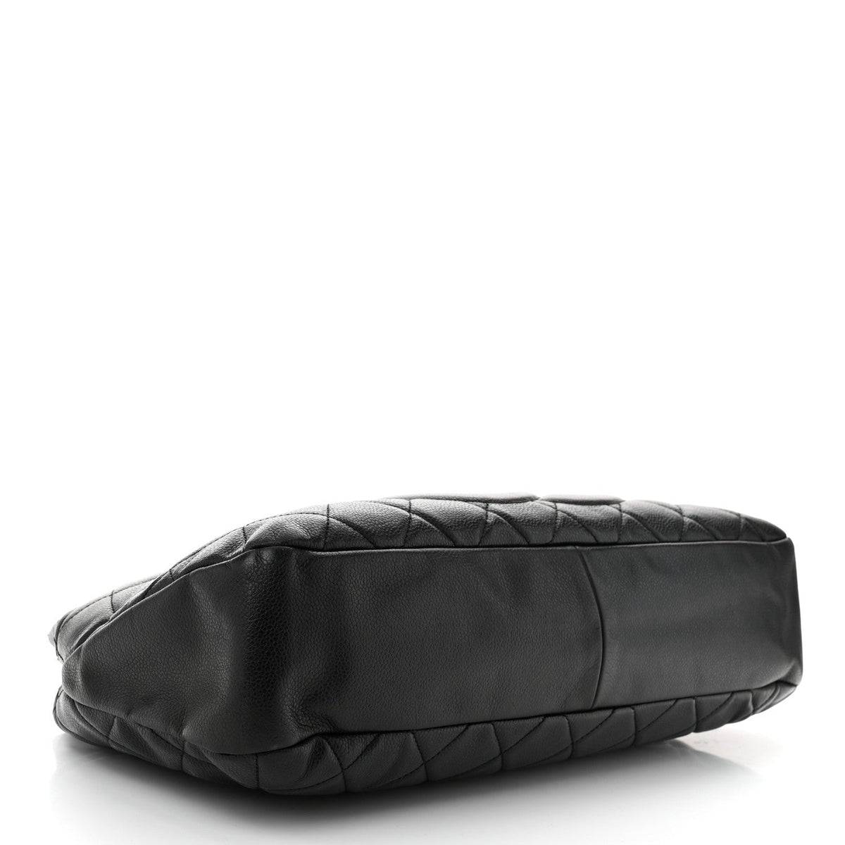 Caviar Quilted Timeless CC Soft Tote Black