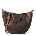 Reverse Monogram Loop Hobo