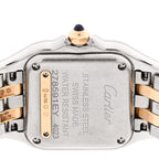 Stainless Steel 18K Yellow Gold 23mm Panthere Quartz Watch