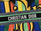 Dior Mini Dior Bag Black Strass Cannage Satin Women