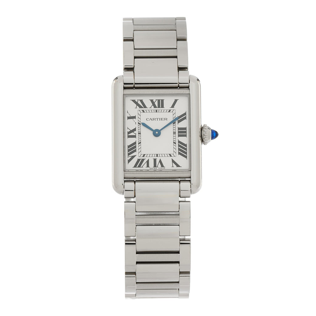 Stainless Steel 22mm Tank Must Quartz Watch