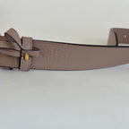 Gucci beige Matelassé Leather GG Marmont Belt Bag