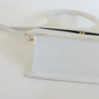 Jacquemus Le Grand Chiquito white leather bag