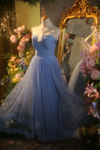 Purple strapless fitted waist dreamy fairy ball gown R7266