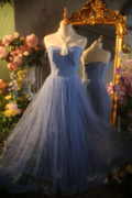 Purple strapless fitted waist dreamy fairy ball gown R7266
