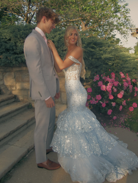 Charming Off The Shoulder Blue Tulle Lace Appliques Layered Mermaid Party Dress Long Evening Gown