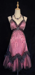 Vintage Spaghetti Strap Short A-Line  Homecoming Dress Backless Beaded Cocktail Dress Y8913