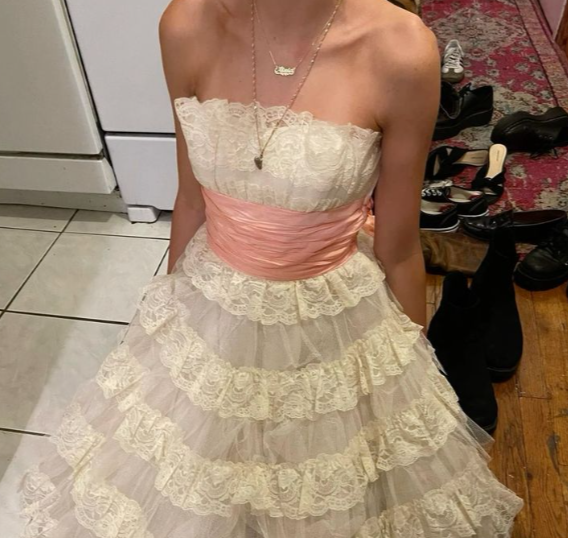 Sweet 16th Ball Gown Strapless Lace Short Homecoming Dress Birthday Outfits C5720