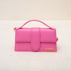 Jacquemus Le Bambino pink leather shoulder bag