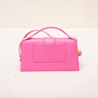 Jacquemus Le Bambino pink leather shoulder bag