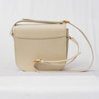 Saint Laurent Cream Betty Medium Leather Shoulder Bag