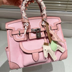 HERMÈS BIRKIN 25 CARGO TRAVEL BAG PINK 25CM