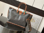 Goyard Artois Tote Coated Canvas brown handbag