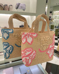 Prada Raffia Bag Handbag Bag