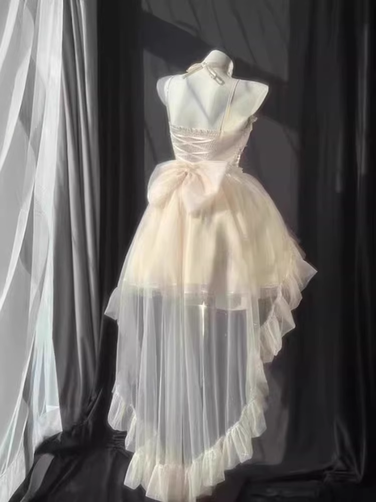 Chic Ball Gown Sweetheart Ivory Short Birthday Dresses Birthday Outfits