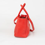 Chanel Pinkish-red Leather Executive Small Bag